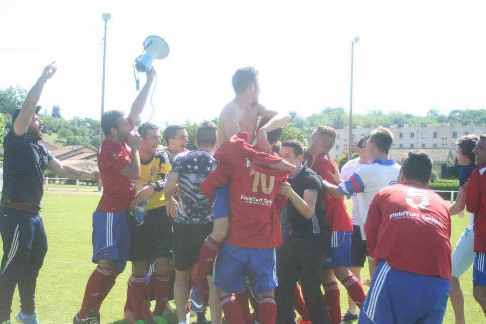 2015 - La montée en Seniors D1 sur le Stade Municipal d'Heyrieux
